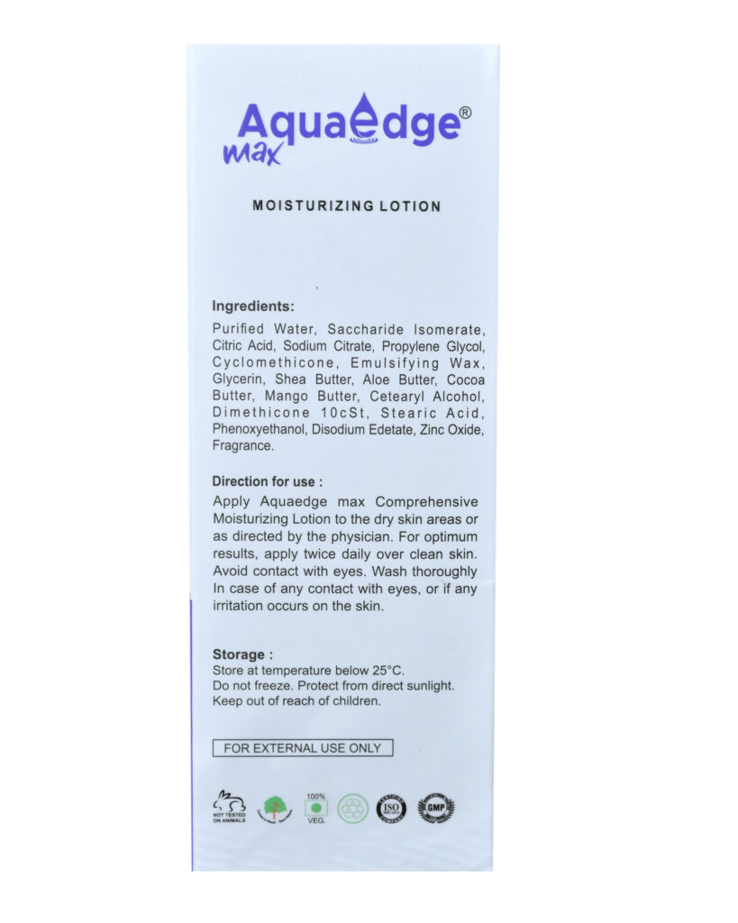 aquaedge max moisturizing lotion